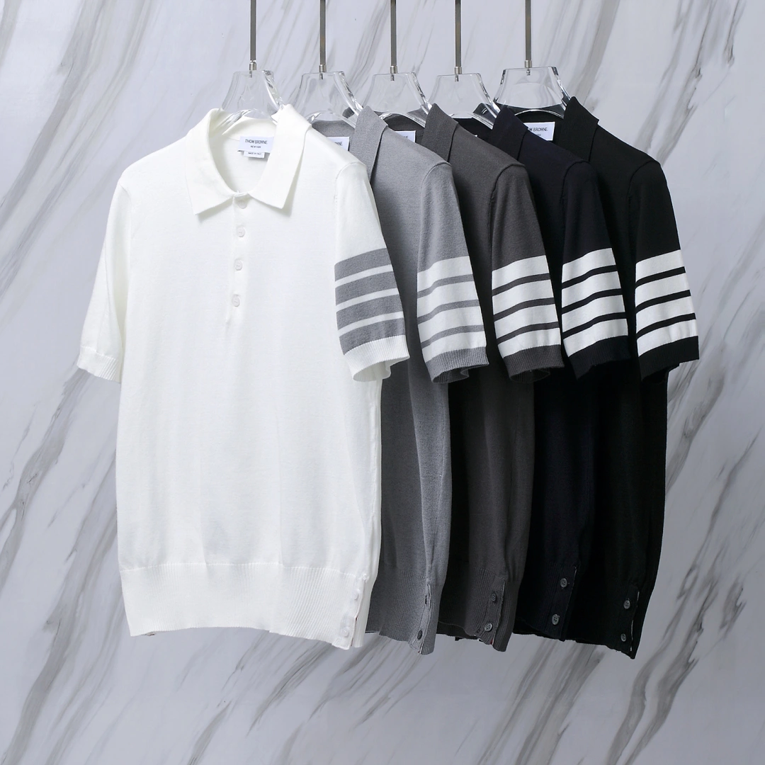 wg.luxury- 2row95 Ice silk wool POLO 5Colour item:E-F468G2706-5
